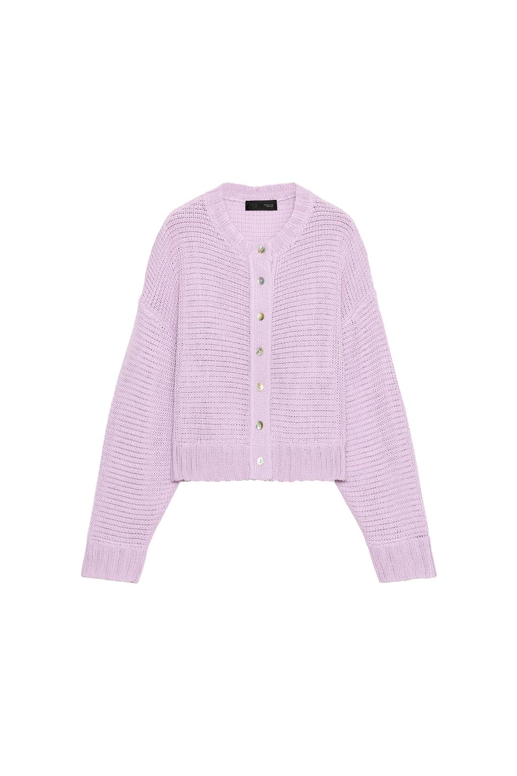 CHUNKY KNIT CARDIGAN - image 3