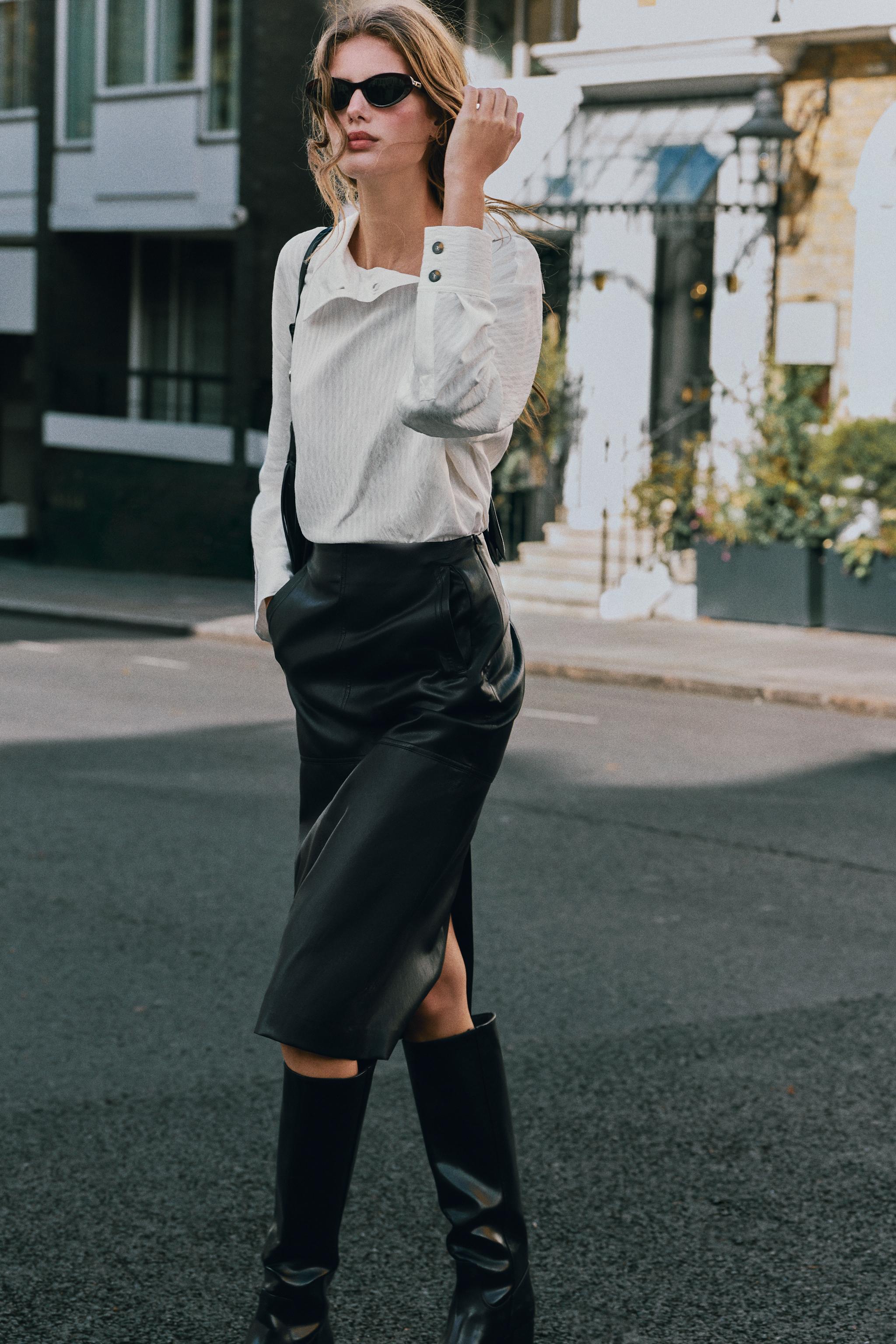 CHEMISE À RAYURES CROISÉE