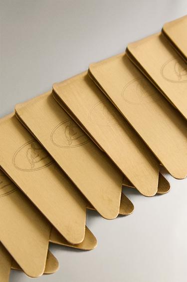 MARQUE-PAGES LAITON (PACK DE 8) - Or de Zara - Image 3