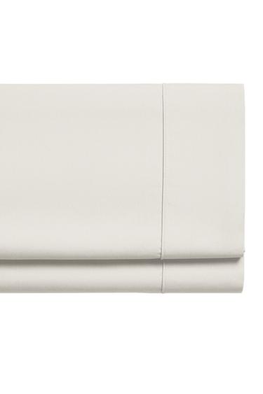 PERCALE COTTON FLAT SHEET (300 THREAD COUNT) - White by Zara