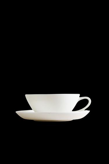 Zara BONE CHINA MUG - White