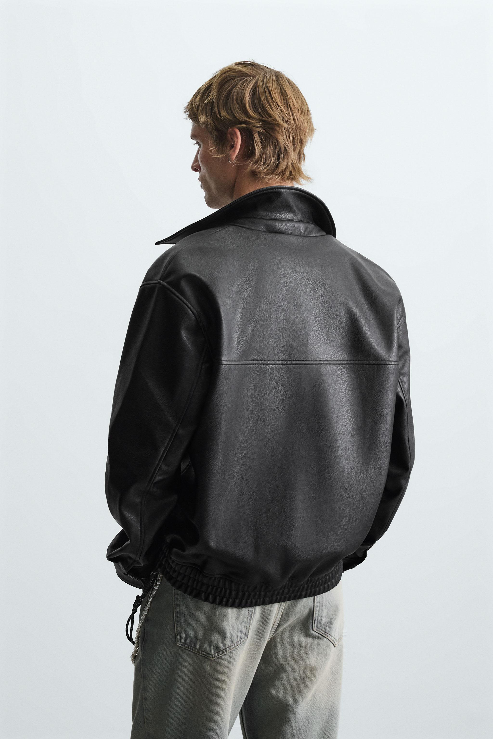 ZARA ブラック フード付きジャケット M 裏地付きフードジャケット - ブラック | ZARA Japan / 日本