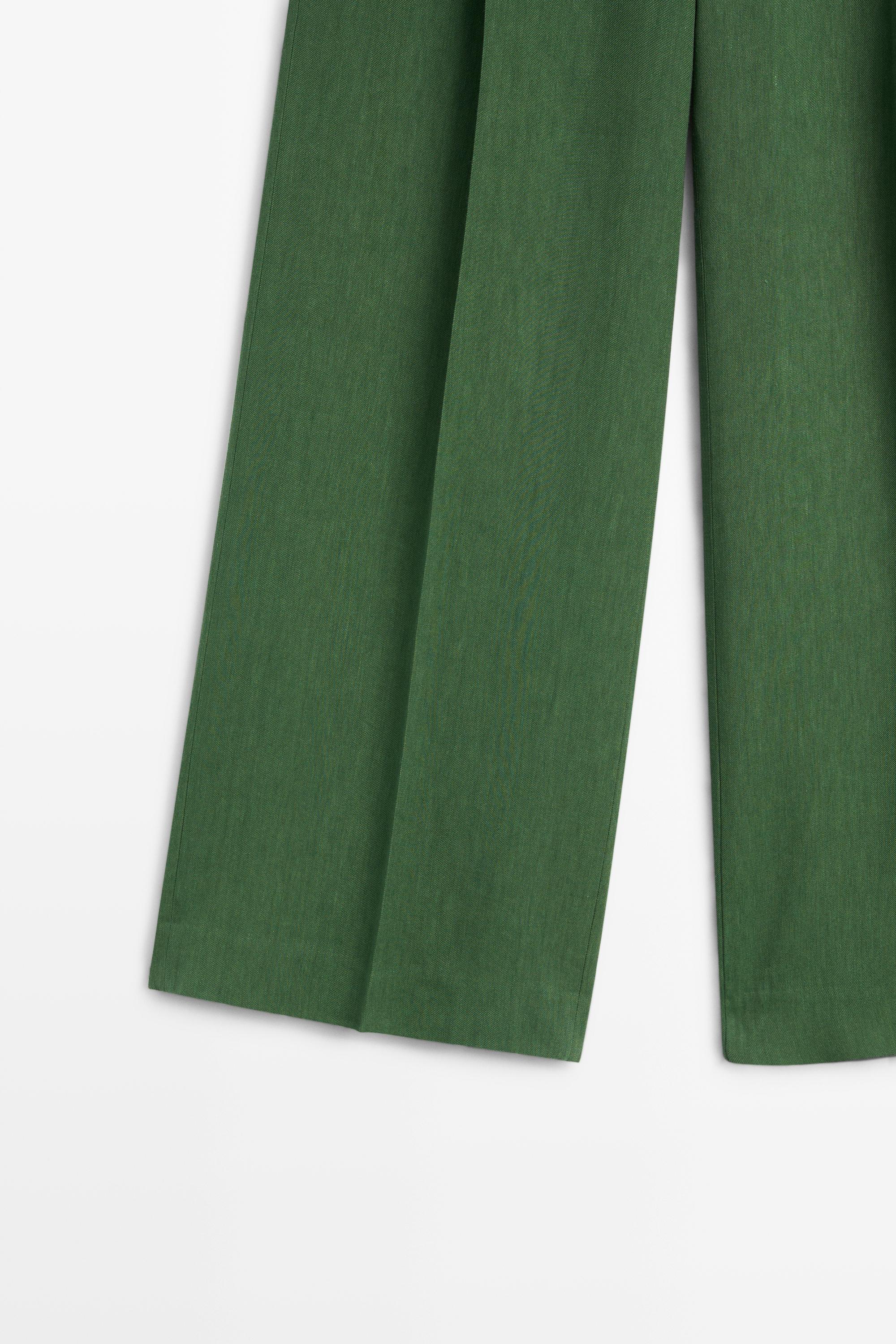 Flowing total look pants