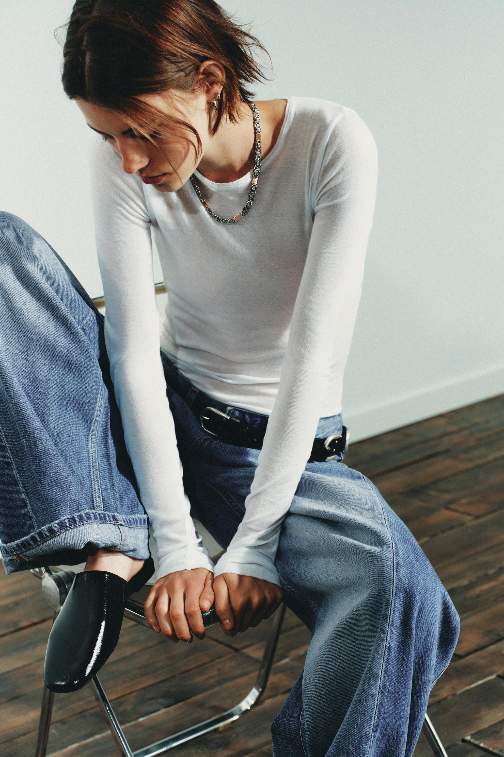 LEATHER MULE SHOES - Black | ZARA United States