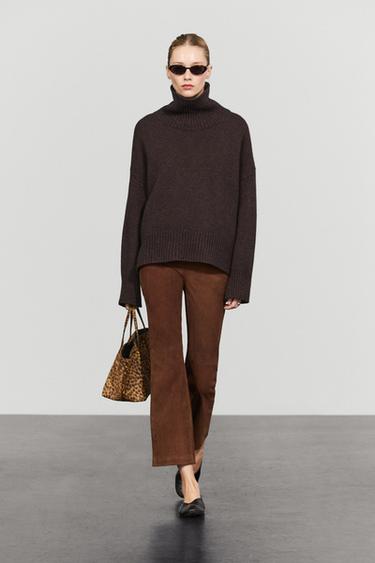 Pull en maille oversize 100 % laine - 734 de Zara - Image 0