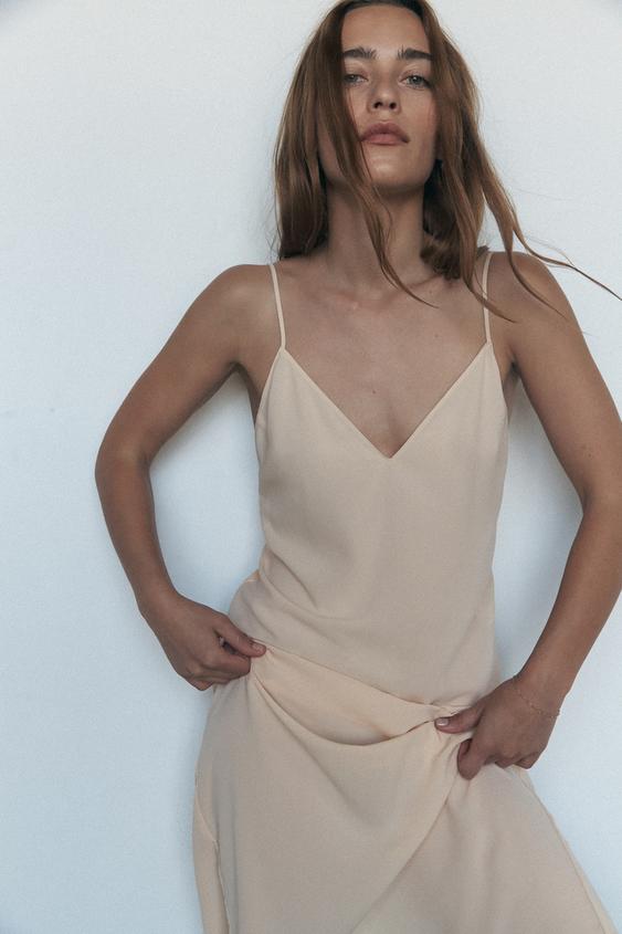 Vestido Blanco Vestido Lencero Lila Zara Vestido Lunares Zara