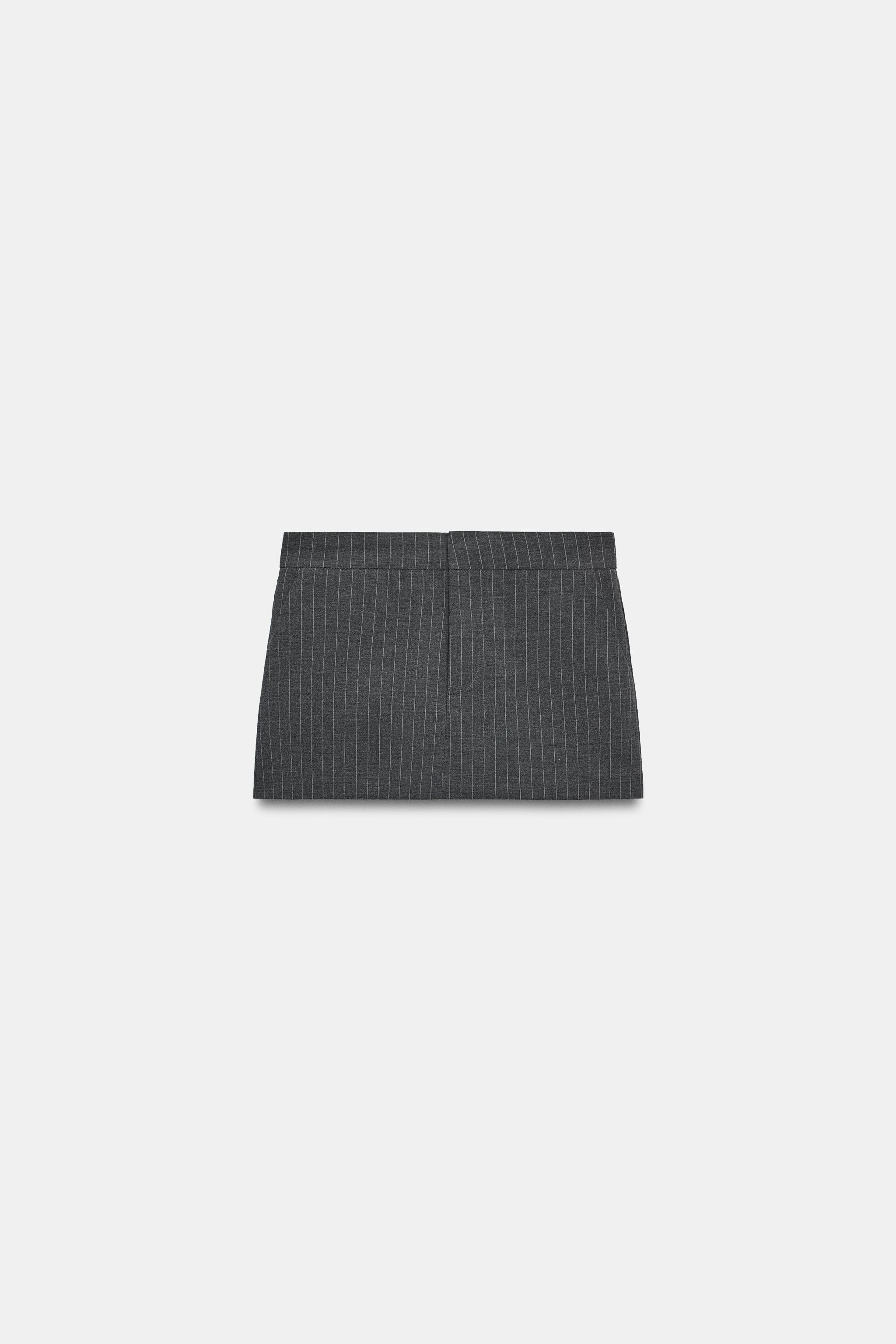 JUPE-PANTALON À CARREAUX