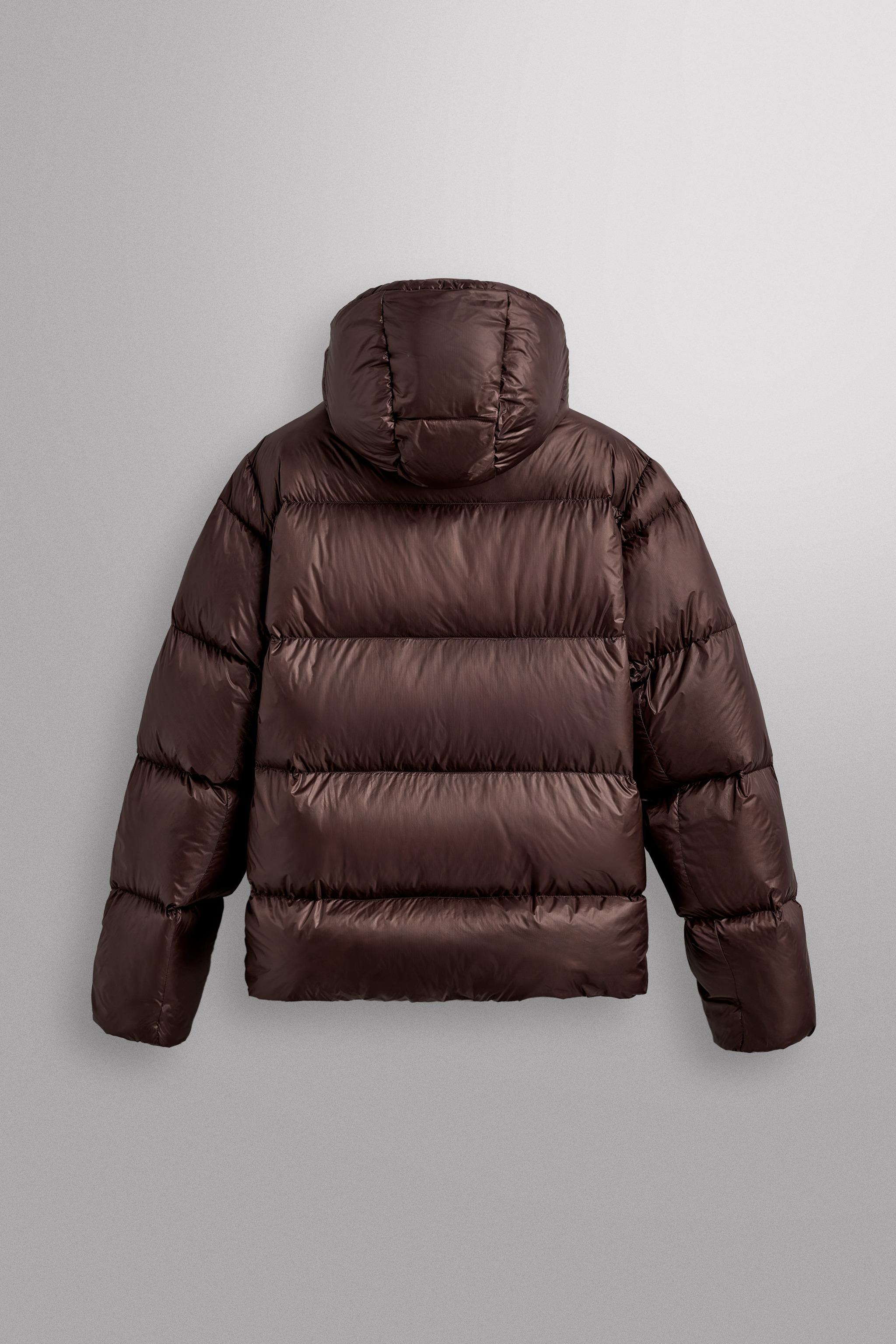 FEATHER DOWN SKI PUFFER JACKET - Intense red | ZARA United States
