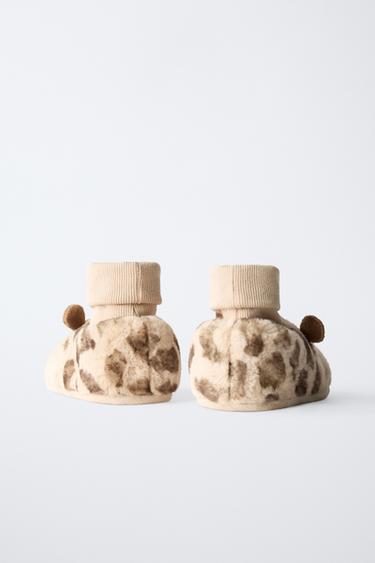 GIRAFFE SLIPPERS - Sand Brown by Zara - Image 4