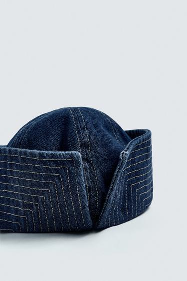 BONNET EN DENIM PIÈCE DONALD DUCK HARRY LAMBERT FOR ZARA X DISNEY - Bleu de Zara - Image 3