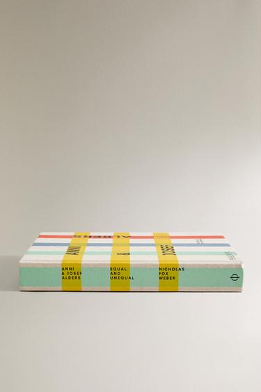 ANNI AND JOSEF ALBERS BOOK - Ecru by Zara - Image 1