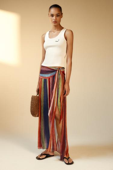 TOP BORDADO FILIPE JARDIM X ZARA - Branco-marfim da Zara