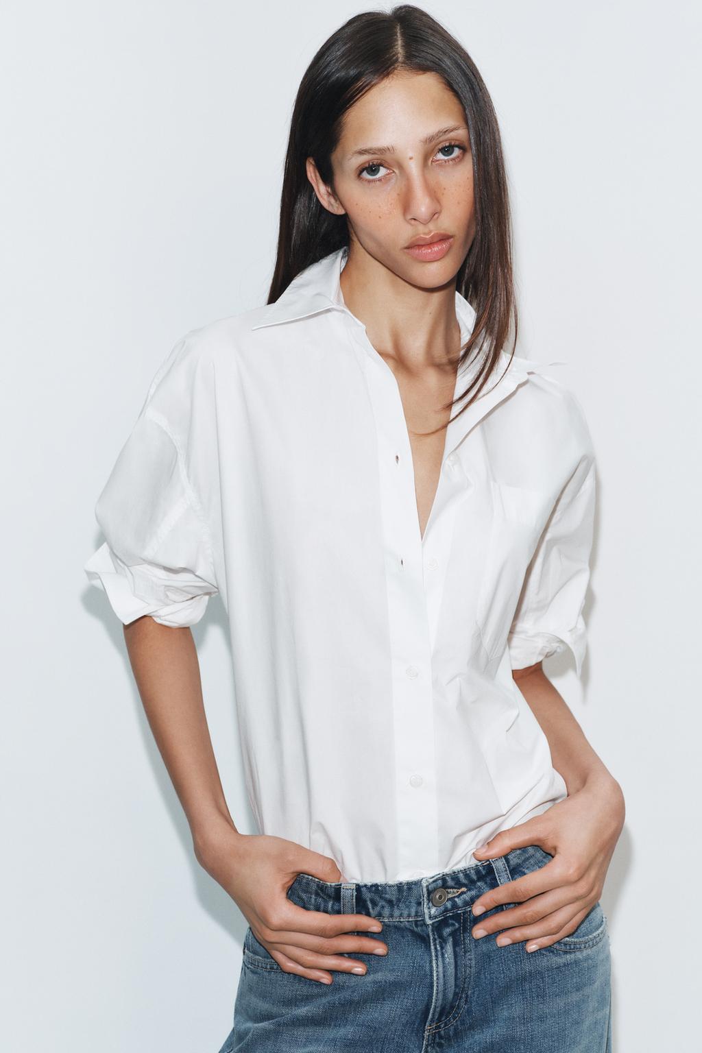 OVERSIZED POPLIN SHIRT