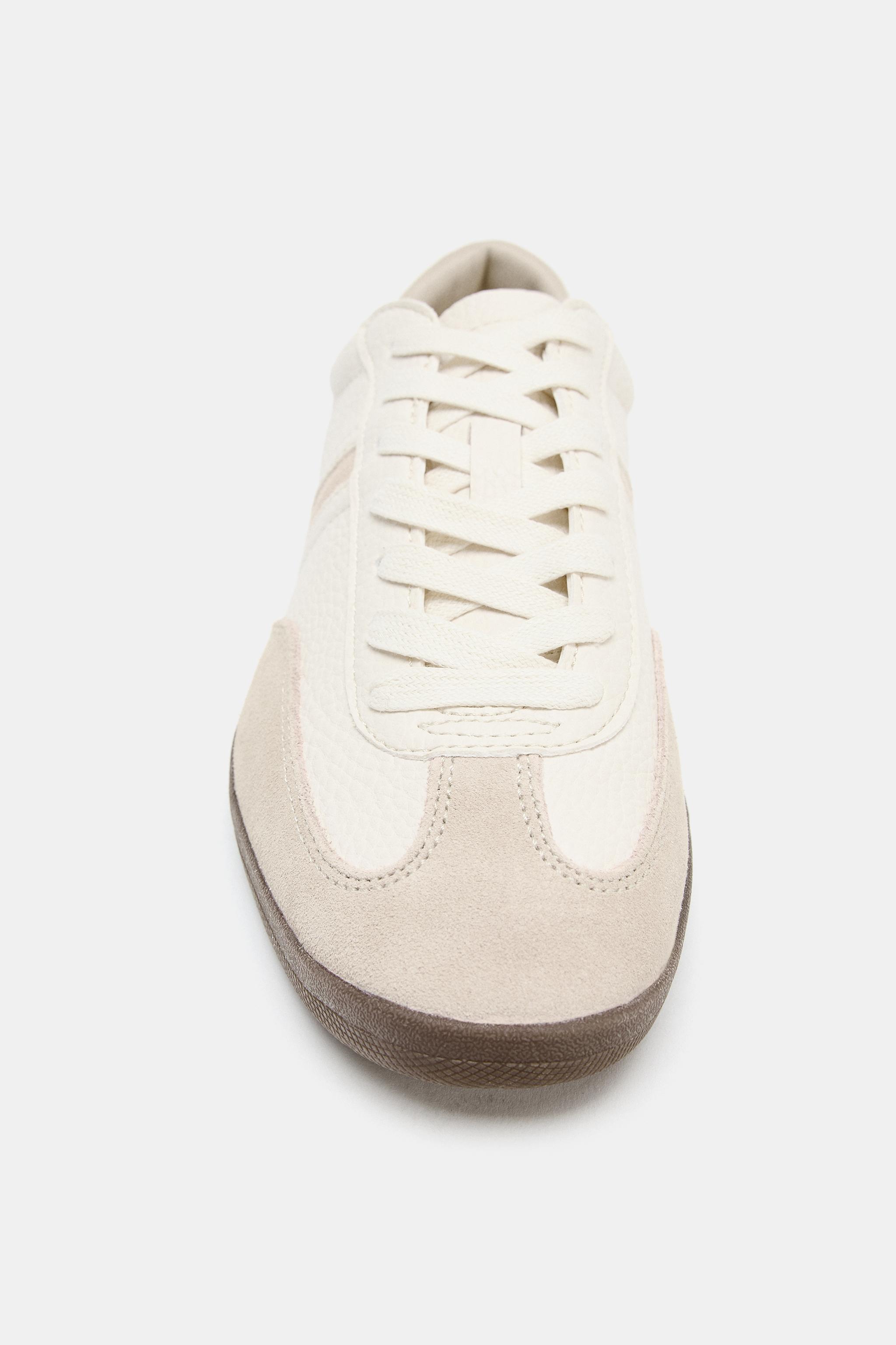 COLORFUL ATHLETIC SNEAKERS - Off White | ZARA Canada