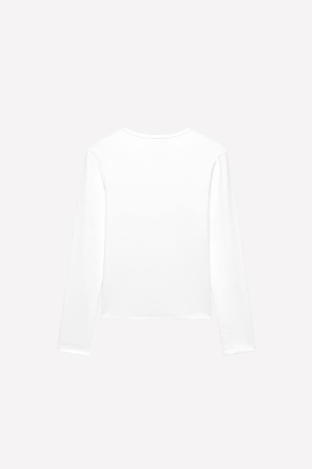 RHINESTONE LOGO T-SHIRT LUDOVIC DE SAINT SERNIN x ZARA