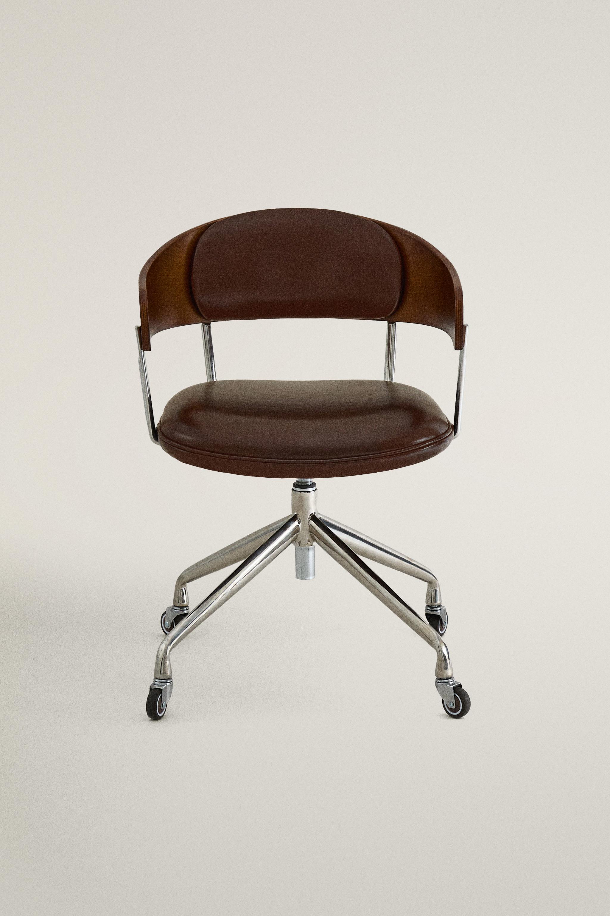 CHAISE DE BUREAU À ROULETTES