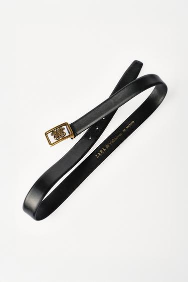 CEINTURE PLAQUE WILLY CHAVARRIA X ZARA - Noir de Zara - Image 2