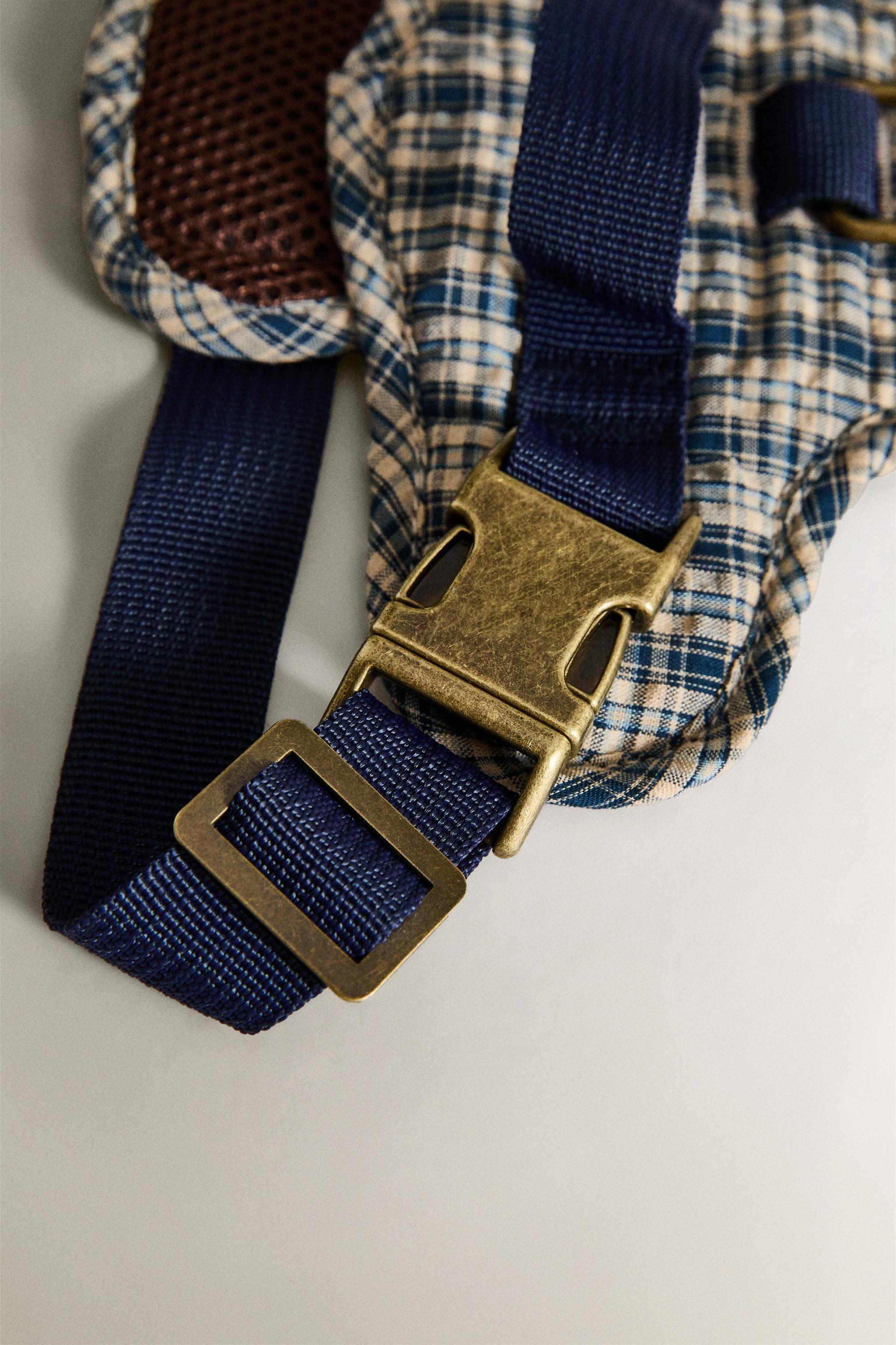 GINGHAM PET HARNESS