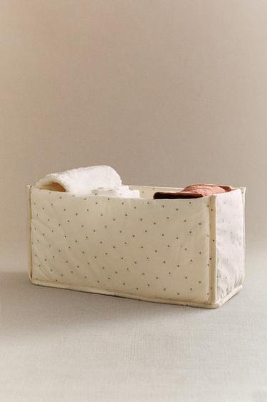 FLORAL BABY CLOTHES ORGANISER - Green by Zara