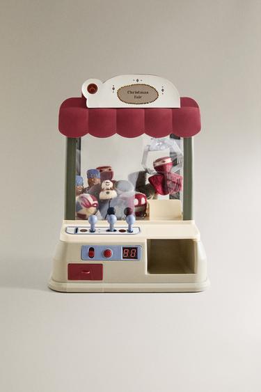 CHILDREN'S CHRISTMAS CLAW MACHINE TOY - Multicoloured by Zara