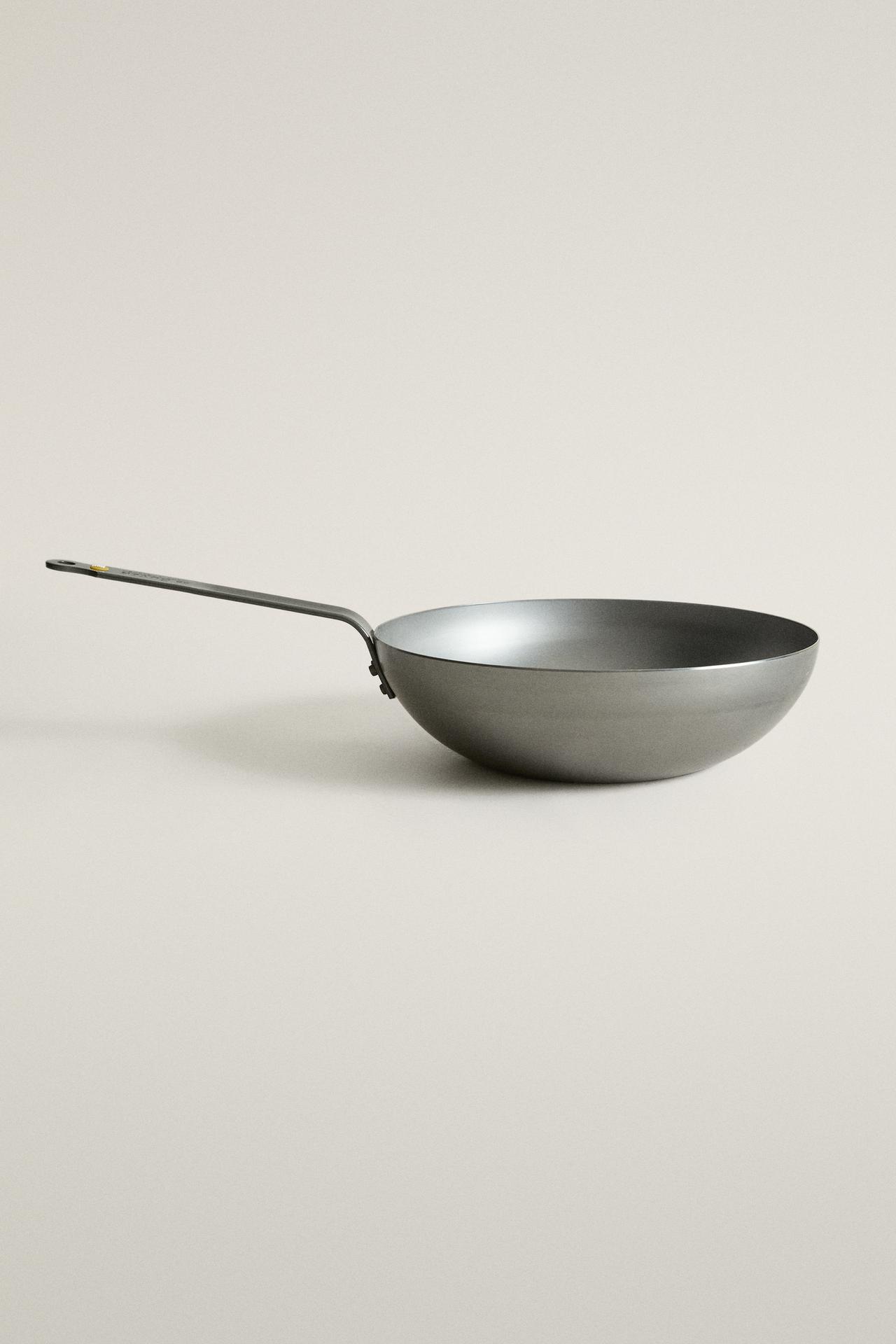 DE BUYER STEEL WOK PAN — Steel