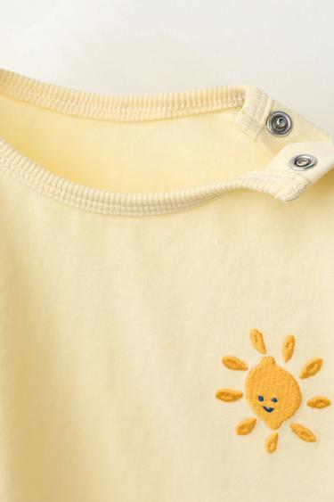 2-PACK OF PRINTED T-SHIRTS - Yellow by Zara - Image 3
