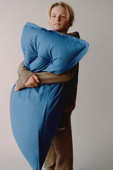 TEXT JOGGERS - Ochre by Zara