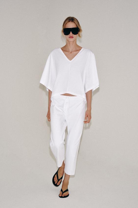 INTERLOCK CAPRIS - White by Zara - Image 0