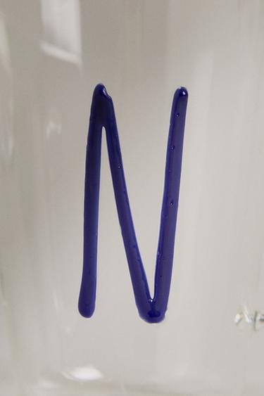 MUG BOROSILICATE INITIALE N - Cobalt de Zara - Image 3