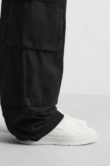 RETRO STYLE TRAINERS - White by Zara - Image 0