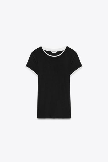 MAGLIETTA DOPPIA - Nero di Zara
