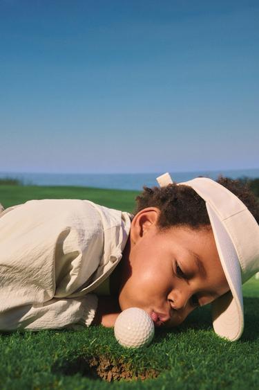 LIGHTWEIGHT COLOUR BLOCK WATER-REPELLENT RAINCOAT - Beige by Zara