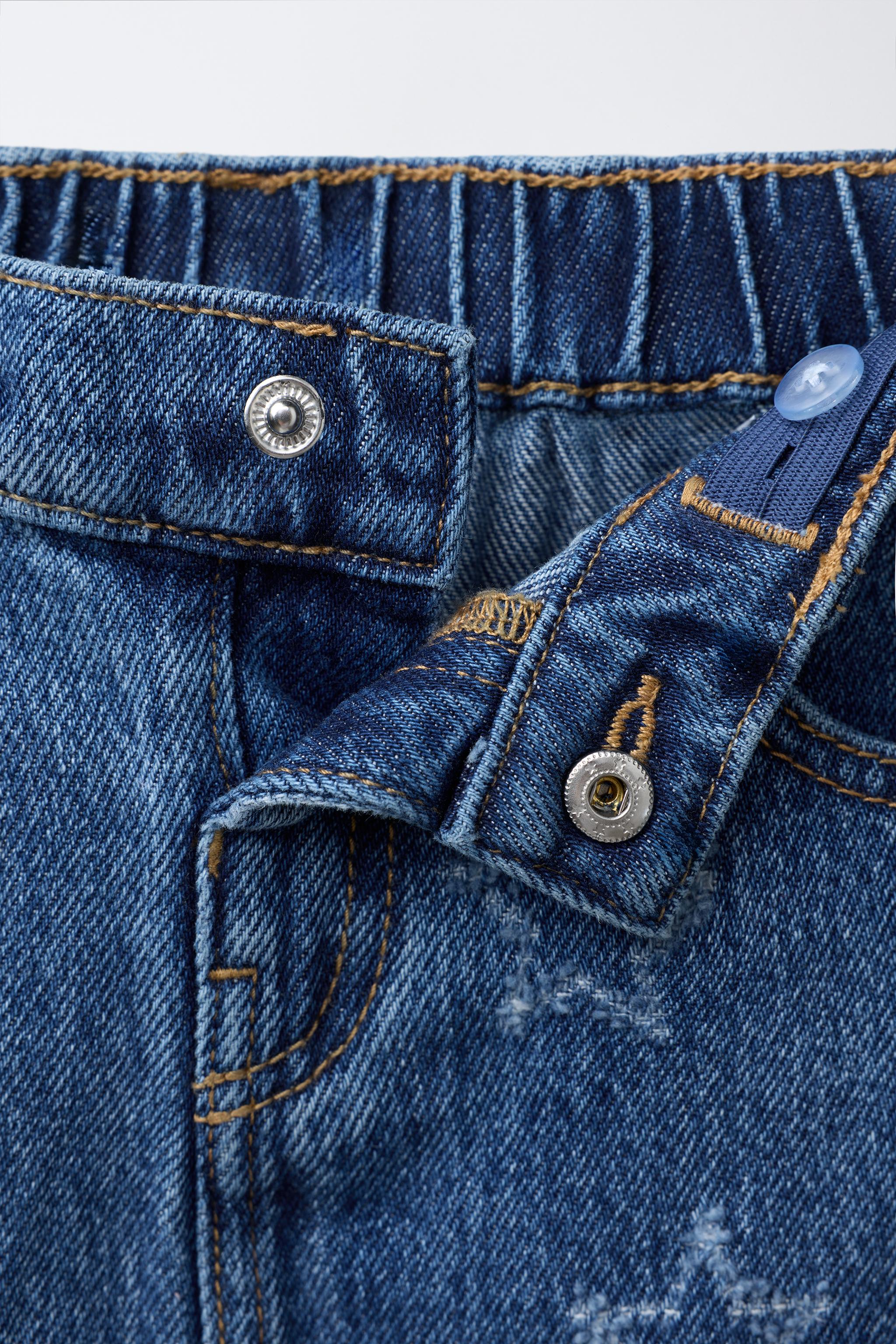 STAR DENIM SKIRT