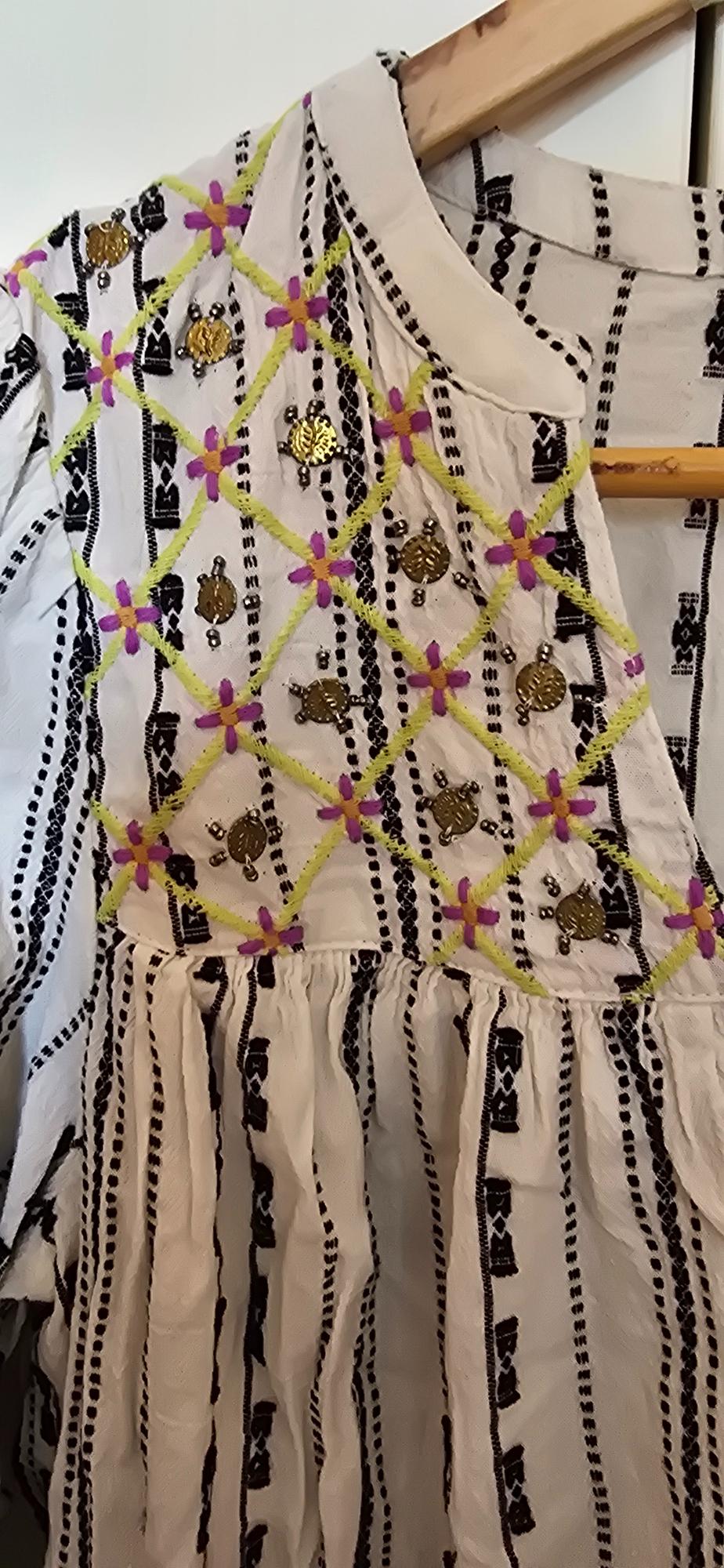 EMBROIDERED BLOUSE WITH BEADING - Image 3