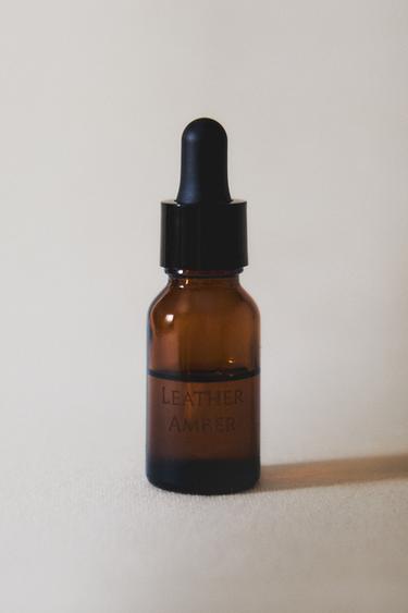 (15 ML) HUILE ESSENTIELLE LEATHER AMBER - Noir de Zara - Image 5