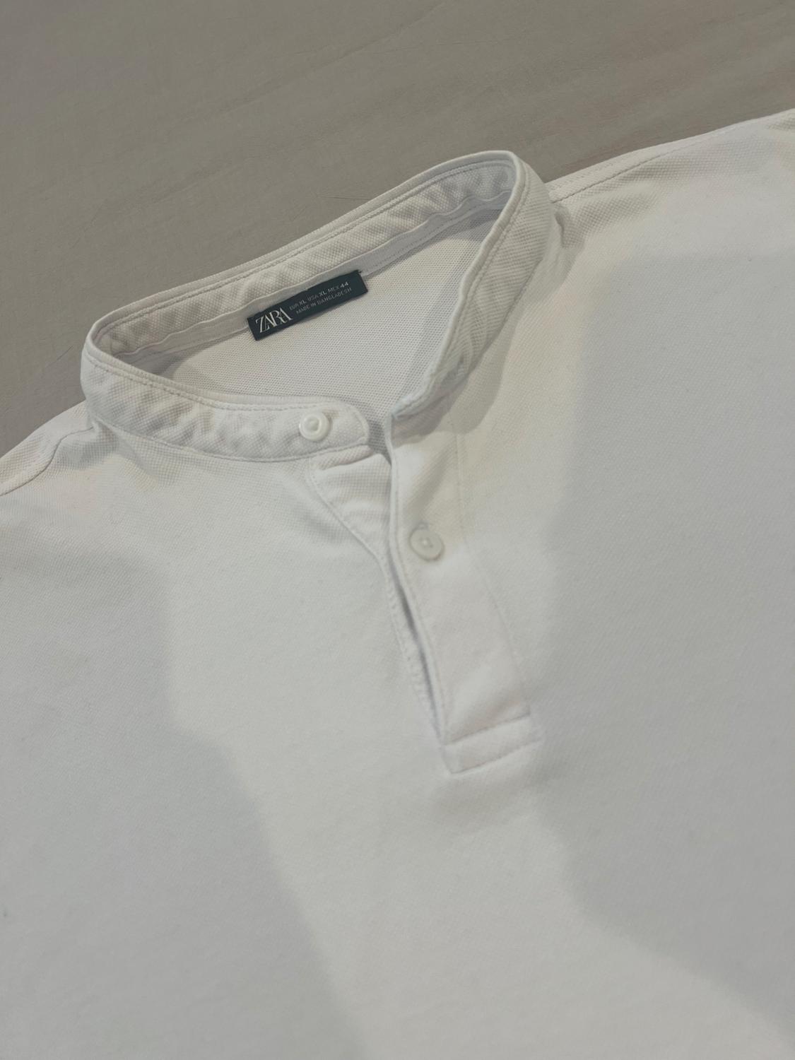 WHITE POLO SHIRT - Image 2