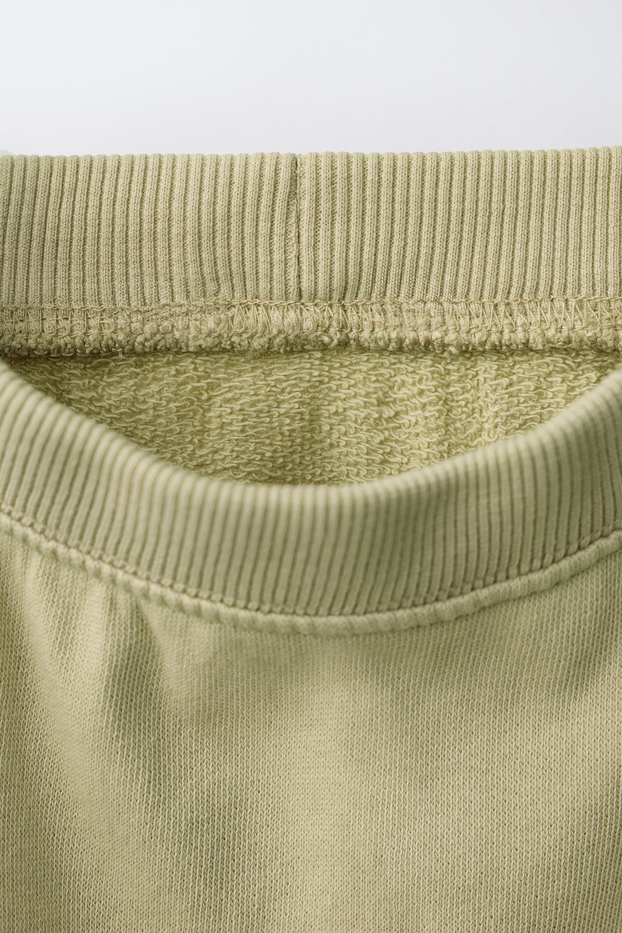 Детские свитеры Zara SOLID BALLOON PANTS AND SWEATSHIRT SET — фото 6