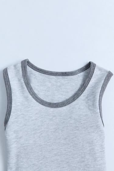 ZARA TIMELESZ  - THREE-PACK OF T-SHIRTS WITH CONTRAST TRIM - Multicoloured by Zara - Image 1