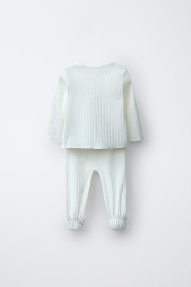 NEWBORN SET AND BAG - Oyster-white by Zara - Image 1