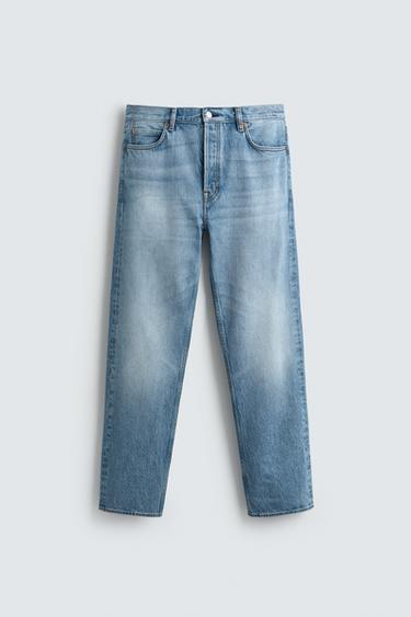 ДЖИНСЫ SLIM FIT - LIMITED EDITION — ГОЛУБОЙ от Zara