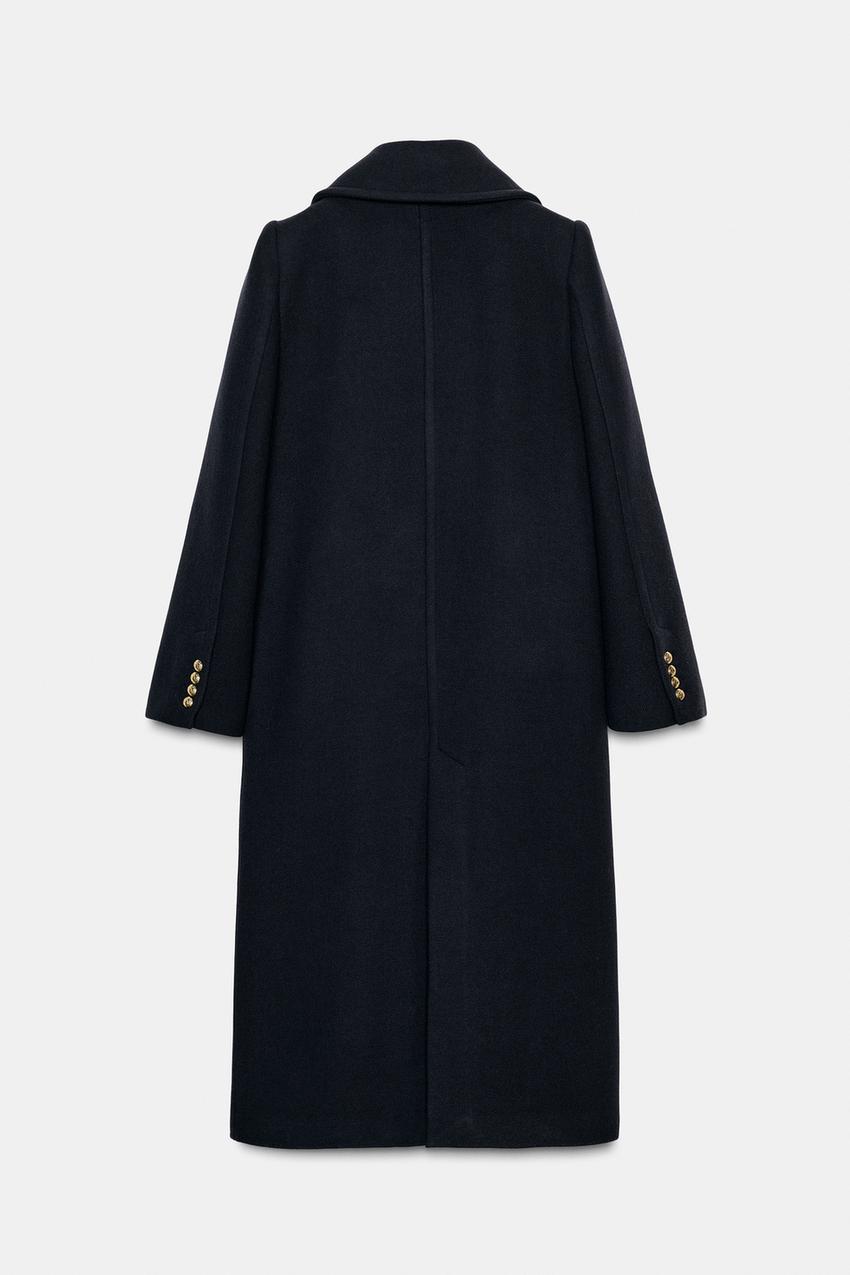 LONG WOOL BLEND COAT ZW COLLECTION
