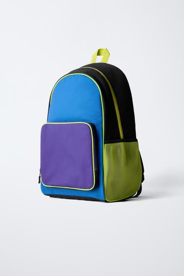 SCHOOL BACKPACK - Blue by Zara - Image 1