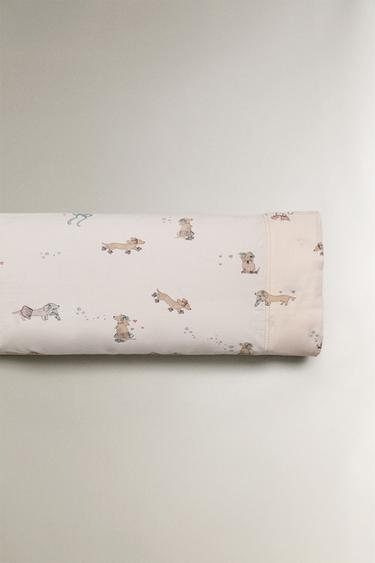 CHILDREN'S SKATER DOG PILLOWCASE - Multicoloured by Zara - Image 5
