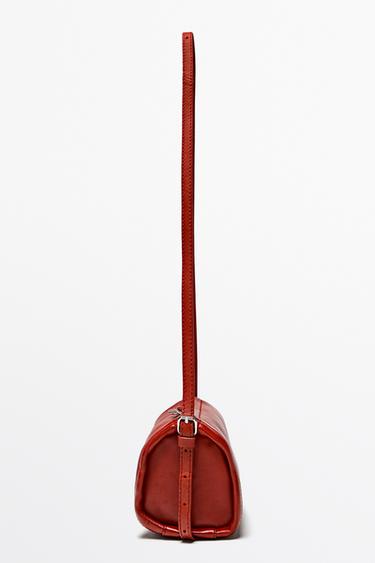 Nappa leather mini crossbody bag — Red / Coral 2