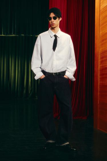 EMBROIDERED STRIPED SHIRT - Stripes by Zara