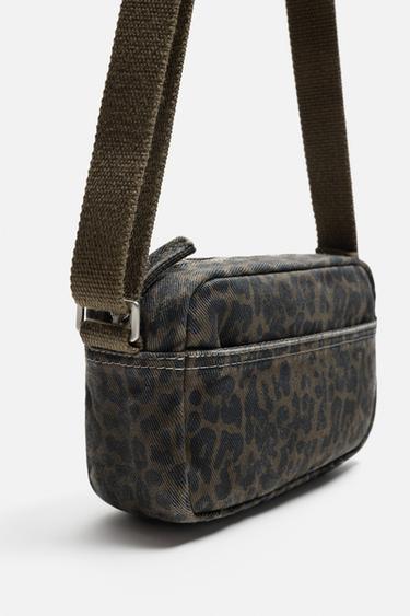 SAC BANDOULIÈRE À IMPRIMÉ ANIMALIER - Multicolore de Zara - Image 4