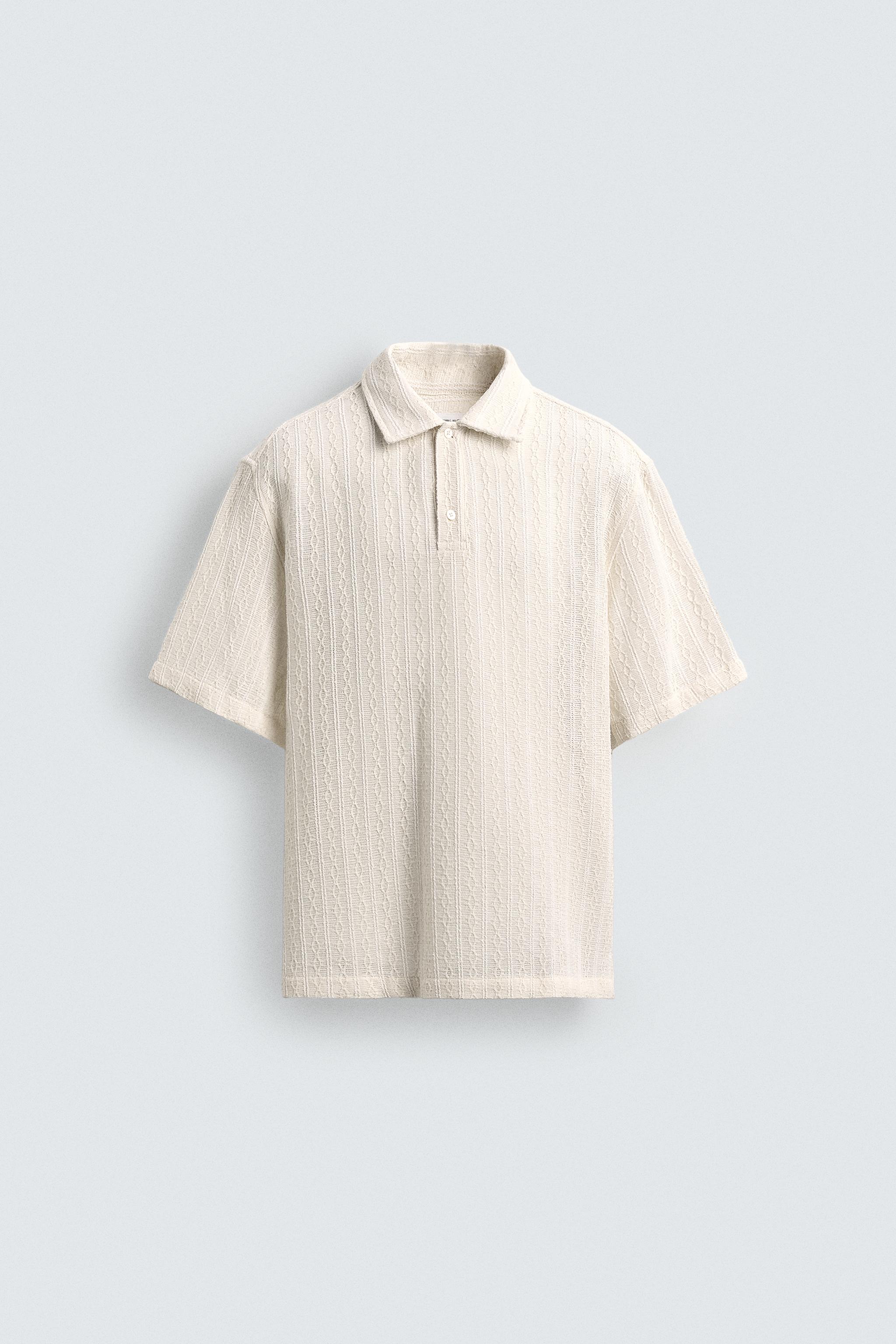 JACQUARD POLO SHIRT