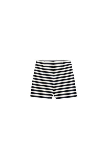 BERMUDASHORTS MIT HOHEM BUND - Gestreift von Zara