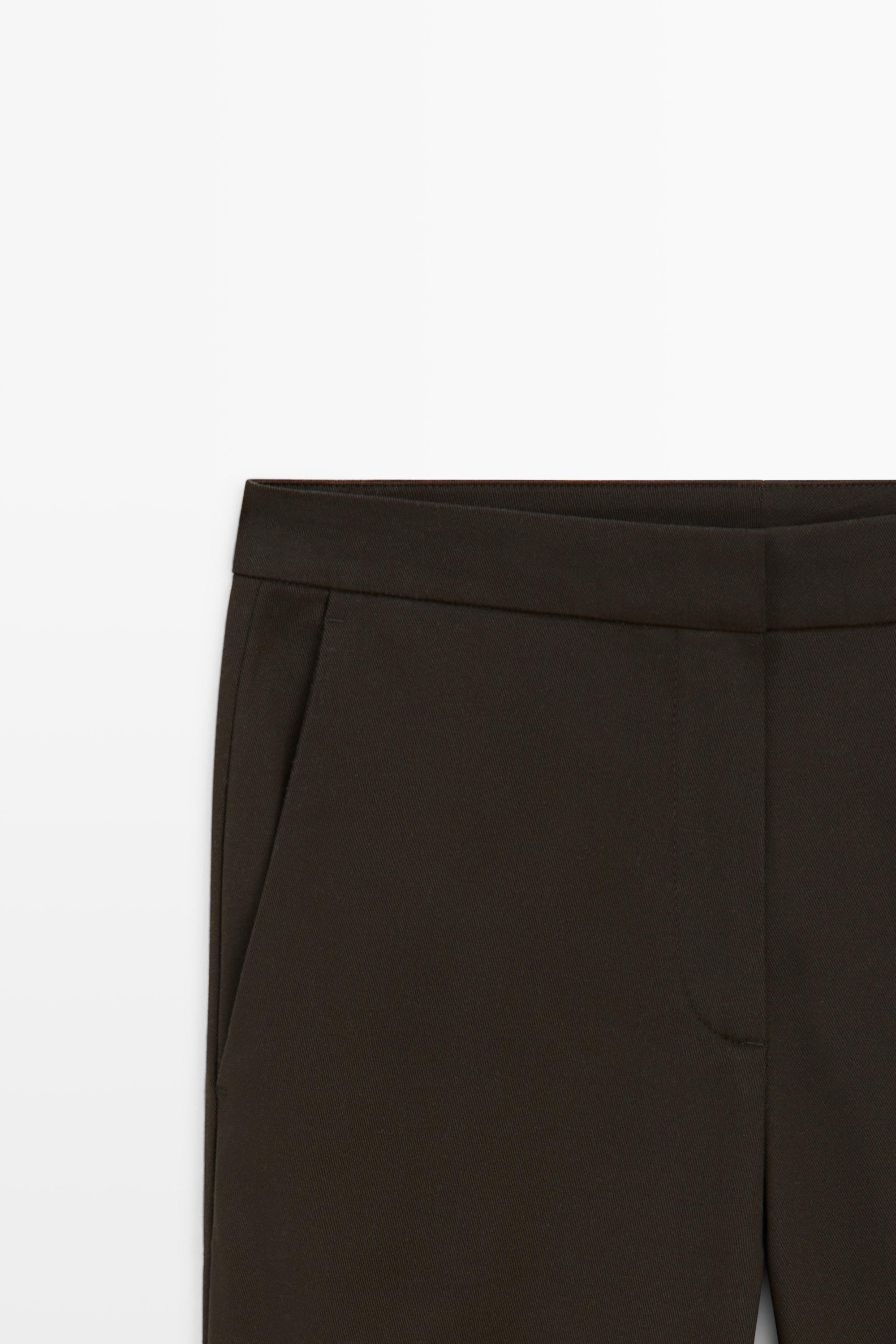 Stretch kick flare pants