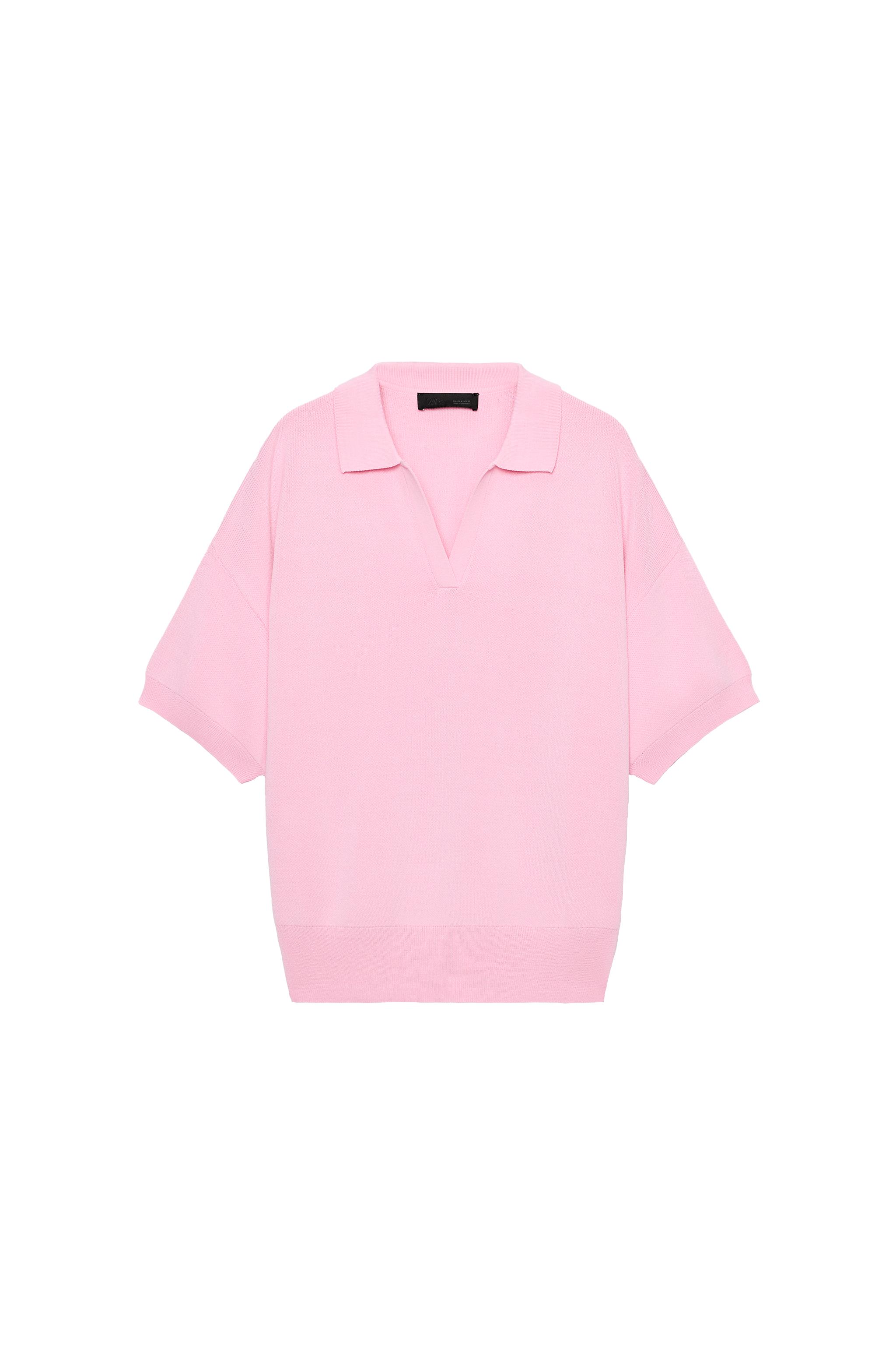 SHORT SLEEVE KNIT POLO SHIRT